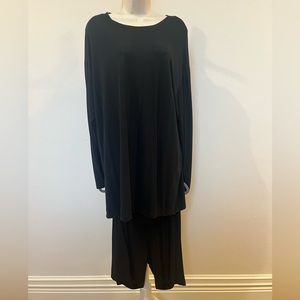 VICTORIA’S SECRET Black PJ Set | Size M |